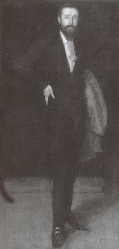 James Abbott McNeil Whistler Arrangement in Schwarz Portrait von F.R.Leyland Norge oil painting art